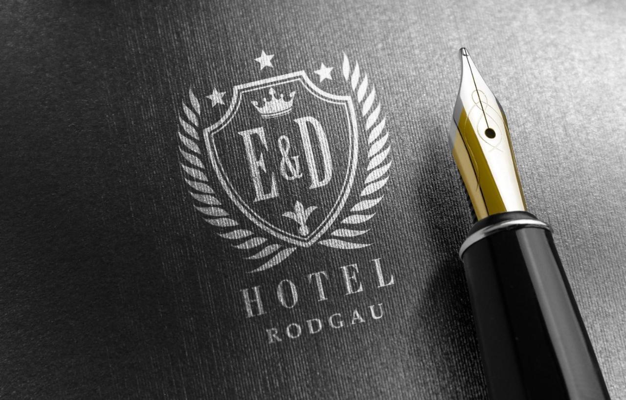 E&D Hotel Родґау Екстер'єр фото