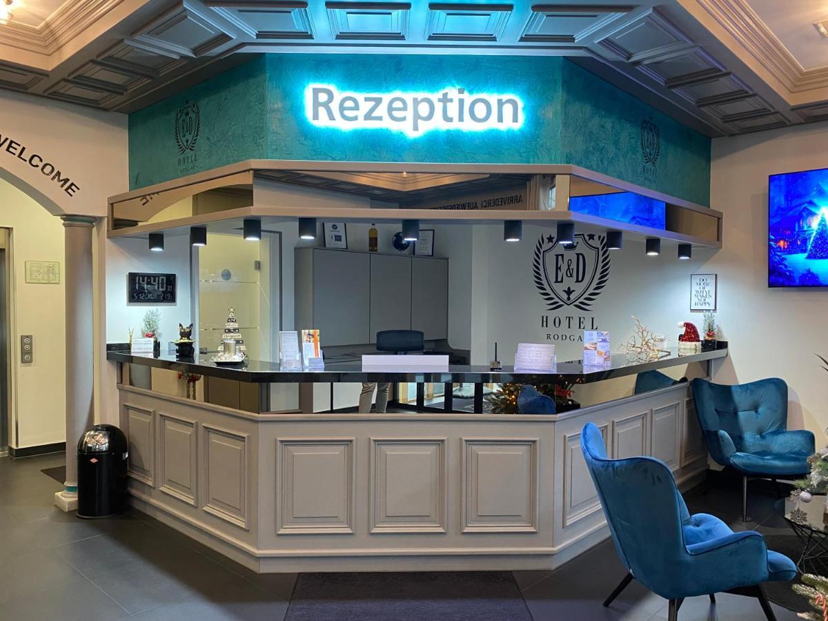 E&D Hotel Родґау Екстер'єр фото